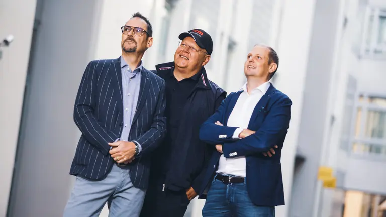 Horst Unterfrauner, Christoph Koch, Mathias Brugger